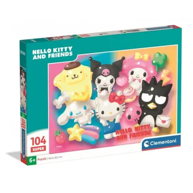 Puzzle 104 Super Hello Kitty Clementoni