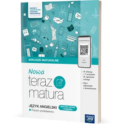 Nowa Teraz matura. J�zyk angielski. Arkusze maturalne. Poziom podstawowy. Do matury 2026