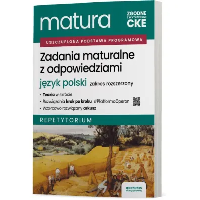 Matura 2026. J�zyk polski. Zadania maturalne z odpowiedziami. Repetytorium. Zakres rozszerzony - Renata Janicka-Szyszko, Urszula Jagie��o, Aleksandra Marzec