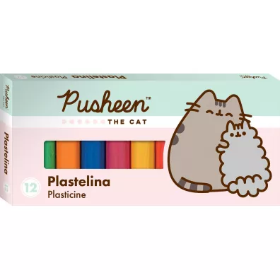 St. Majewski Plastelina Pusheen 12 szt.