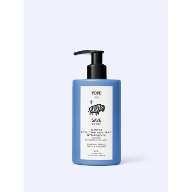 Yope Men Save My Hair szampon na nadmierne wypadanie wosw 300 ml
