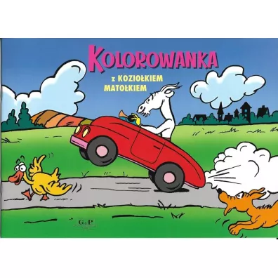 Kolorowanka z Kozio�kiem Mato�kiem - autko