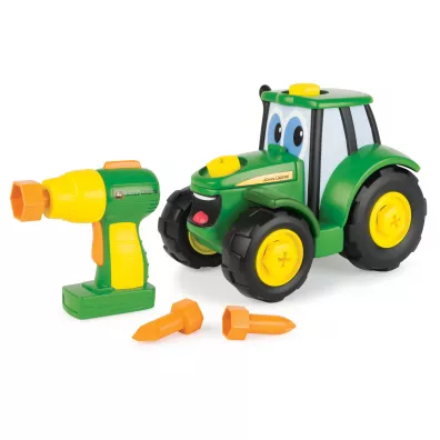John Deere zbuduj traktor Johnny TOMY