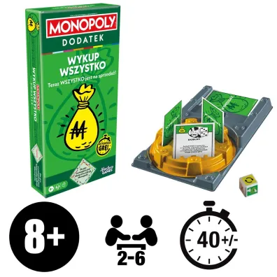Monopoly Dodatek Wykup Wszystko, gra Hasbro