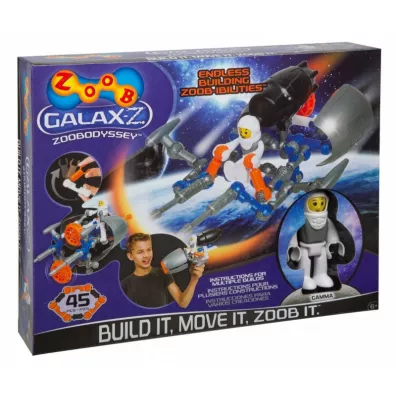 Klocki Zoob Galax-Z Zoobodyss 45 elementw