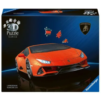Puzzle 3D Lamborghini Huracn EVO-Arancio Ravensburger