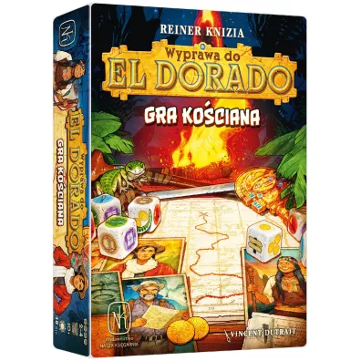 Wyprawa do El Dorado - gra ko�ciana Nasza Ksi�garnia - Reiner Knizia