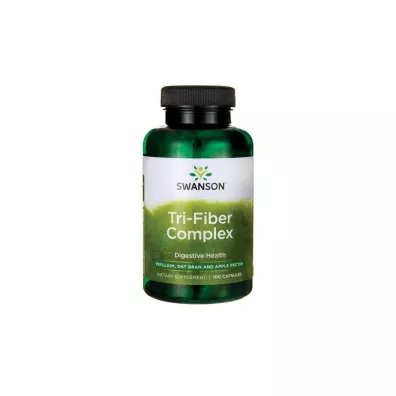 Swanson Tri-Fiber Suplement diety 100 kaps.