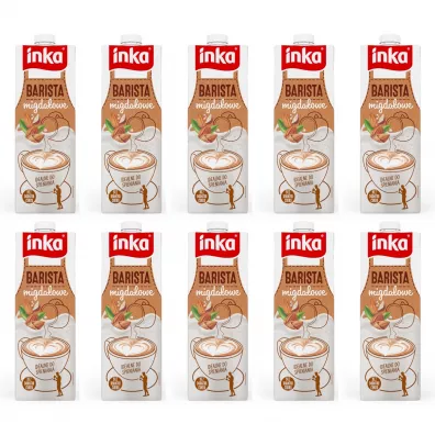 Inka Barista Napj migdaowy zgrzewka 10 x 1 l