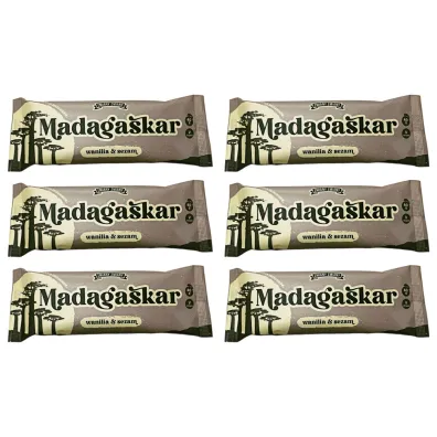 Zmiany Zmiany Baton waniliowo-sezamowy Madagaskar Zestaw 6 x 40 g