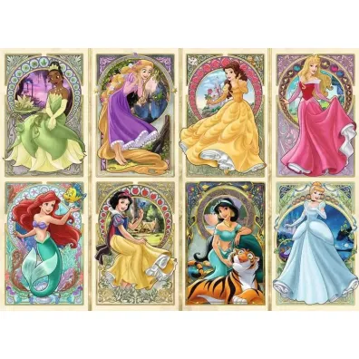 Puzzle 1000 el. Ksi�niczka Art Nouveau Ravensburger