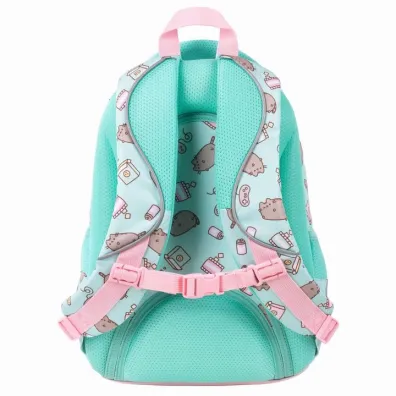 St. Majewski Plecak 4-komorowy Pusheen mint