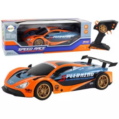 Auto sportowe R/C 1:10 pomaraczowe Leantoys