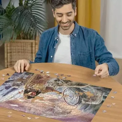 Puzzle 1000 el. �apacz chmur Ravensburger