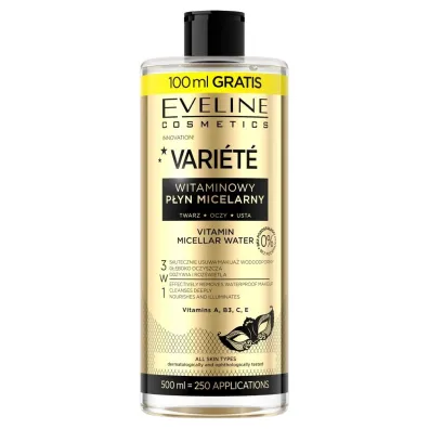 Eveline Cosmetics Variete witaminowy p�yn micelarny do twarzy 500 ml