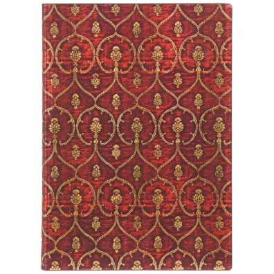 Paperblanks Red Velvet Notatnik Red Velvet Midi Flexi linia