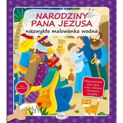 Malowanka wodna - Narodziny Pana Jezusa
