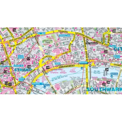 Londyn map&guide PL laminat 2024