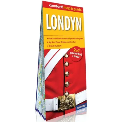 Londyn map&guide PL laminat 2024