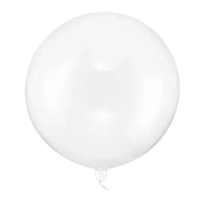 PartyDeco Balon Kula transparentny 40cm