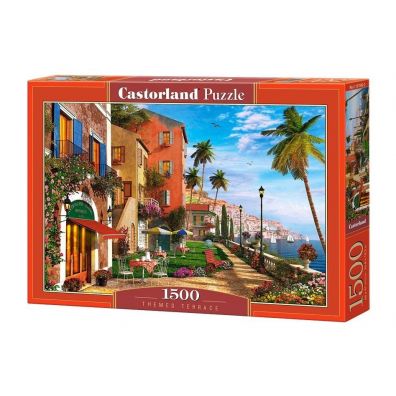 Puzzle 1500 el. Themed Terrace Castorland