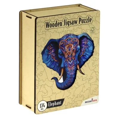 Puzzle 174 drewniane S�o� Recent Toys