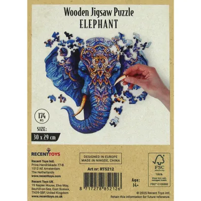 Puzzle 174 drewniane S�o� Recent Toys