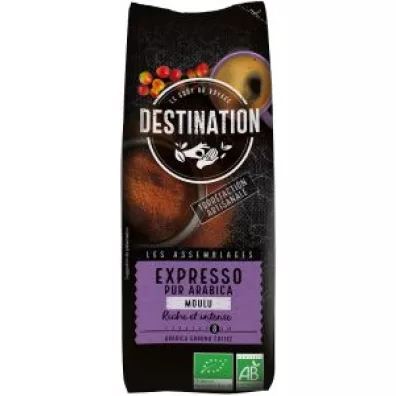 Destination Kawa mielona arabica 100% expresso 250 g Bio