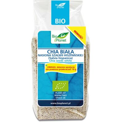 Bio Planet Chia biaa - nasiona szawii hiszpaskiej 200 g Bio