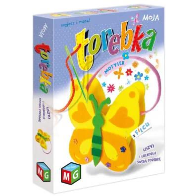 Moja torebka z filcu Motylek Multigra