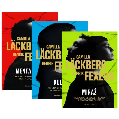 Pakiet Mentalista. Tomy 1-3: Mentalista, Kult, Mira� - Camilla L�ckberg, Henrik Fexeus