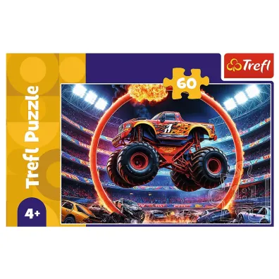 Puzzle 60 el. Monster truck Trefl