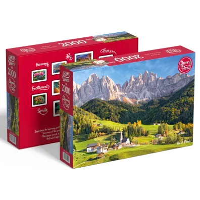 Puzzle 2000 el. Val di Funes 50217 CherryPazzi