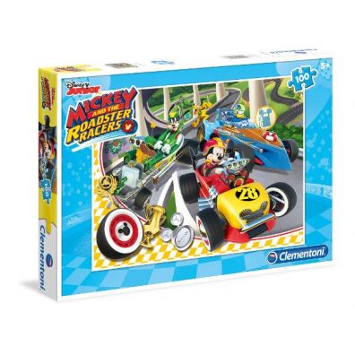 Puzzle 100 el. Mickey Roadster Racers Clementoni
