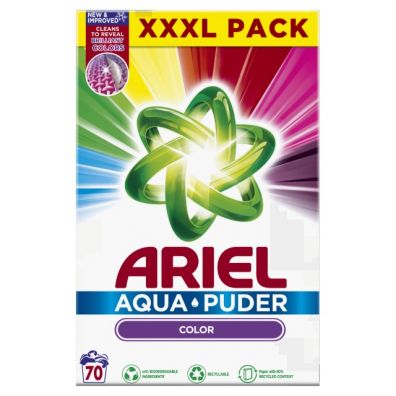 Ariel Aqua Puder Proszek do prania do kolorów (70 prań) 4.6 kg