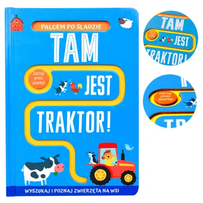 Palcem po �ladzie. Tam jest traktor!