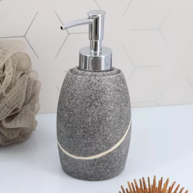 Tendance Dozownik na mydo Caldarela Grey 240 ml