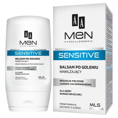 Aa Men Sensitive balsam po goleniu nawilżający dla skóry bardzo wrażliwej 100 ml