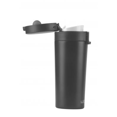 Vialli Design Kubek termiczny FUORI grafitowy 27671 400 ml