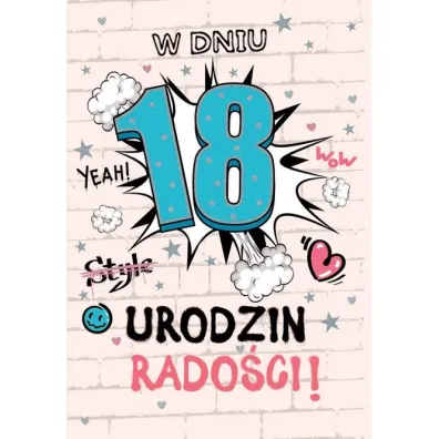 Trend Kartka okoliczno�ciowa 18