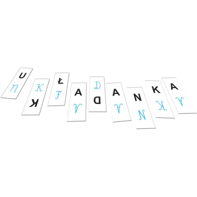 Uk�adanka. Literki dla przedszkolak�w i uczni�w klas 0-2