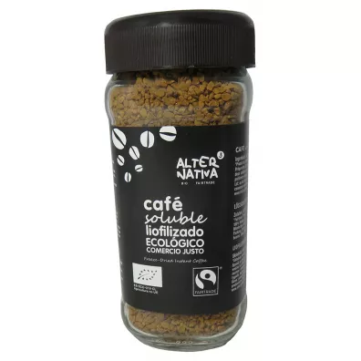 Alternativa Kawa rozpuszczalna arabica 100 % fair trade 100 g Bio