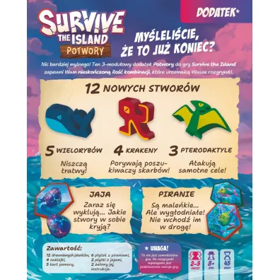 Survive the Island: Potwory Rebel