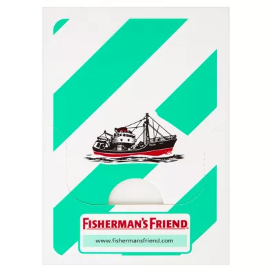 Mentos Fisherman`s Friend Mint Pastylki o smaku mi�towym 12 g