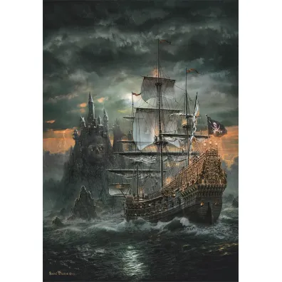 Puzzle 1500 el. Compact The Pirates Ship Clementoni