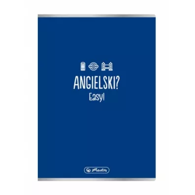 Herlitz Zeszyt A5 J�zyk angielski kratka 60 kartek