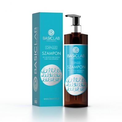 BasicLab Capillus Shampoo szampon do włosów kręconych 300 ml