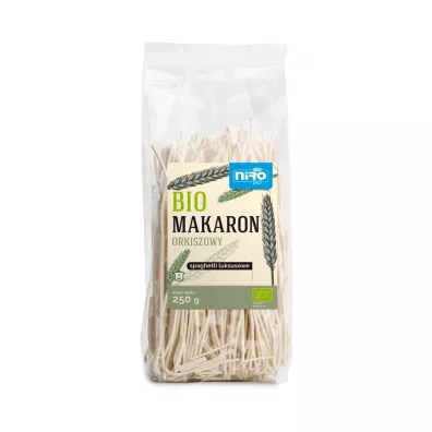 Niro Makaron orkiszowy spaghetti luksusowy 250 g Bio