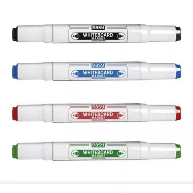 Easy Stationery Marker sucho�cieralny podw�jny 4 szt.