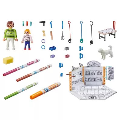 Playmobil Color Salon dla ps�w 71514